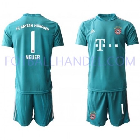 Barn Fotballdrakter Keeper Bayern München Manuel Neuer 1 Hjemme 2020-21 Kortermet